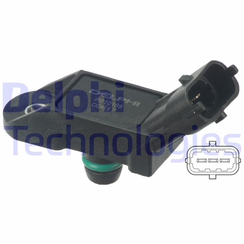 MAP sensor Delphi Diesel PS10168