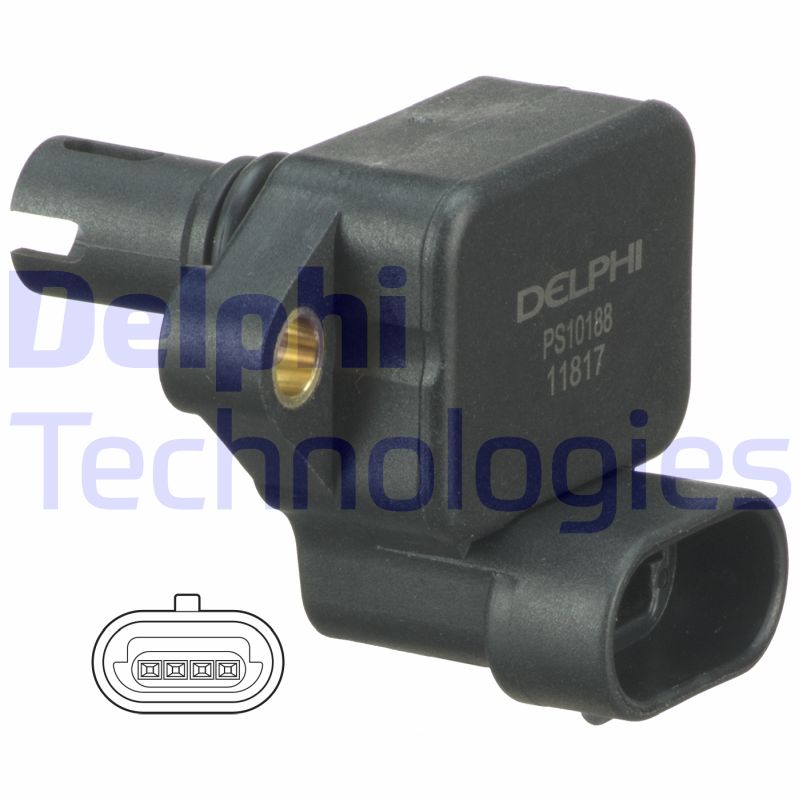 MAP sensor Delphi Diesel PS10188