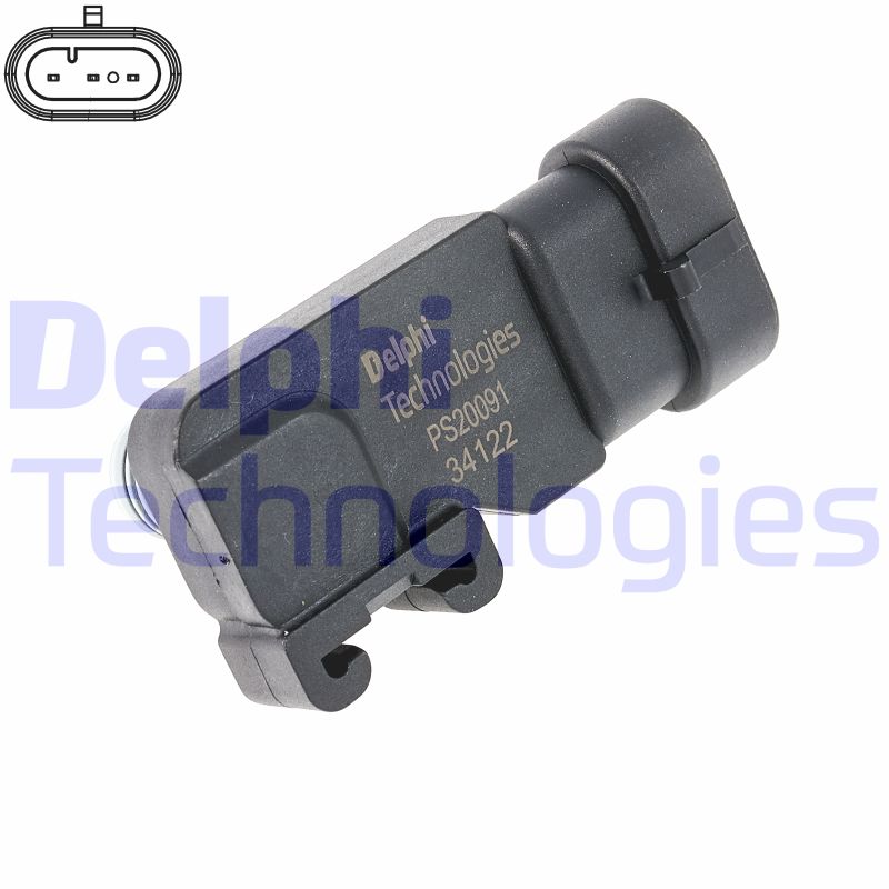 MAP sensor Delphi Diesel PS20091-12B1