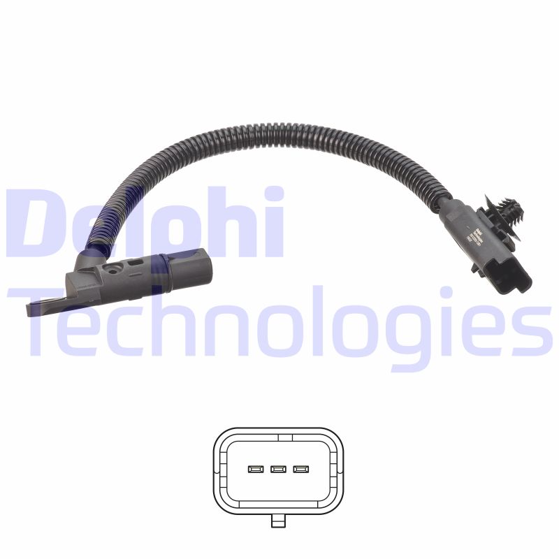 Nokkenas positiesensor Delphi Diesel SS12293-12B1