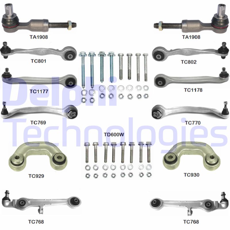 Draagarm reparatieset Delphi Diesel TC1400KIT