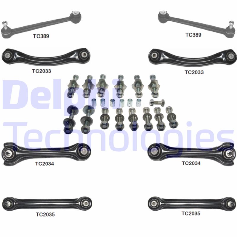 Delphi Diesel Draagarm reparatieset TC1600KIT