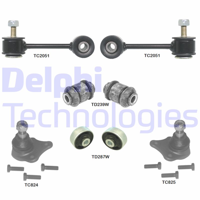 Draagarm reparatieset Delphi Diesel TC1970KIT