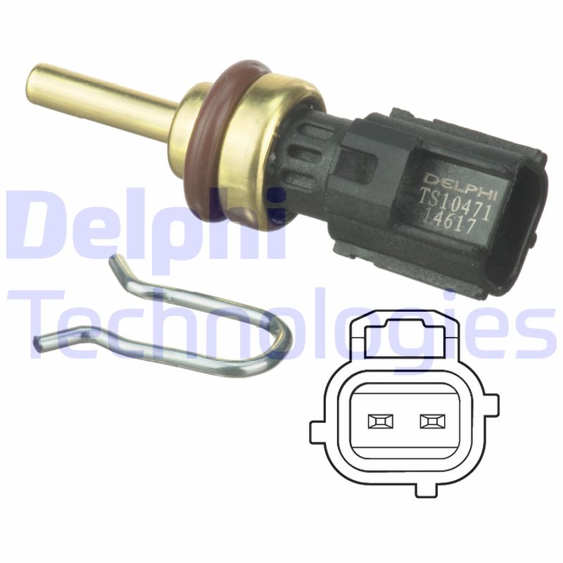 Temperatuursensor Delphi Diesel TS10471