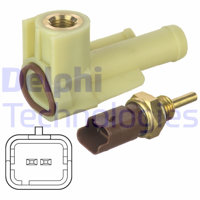 Temperatuursensor Delphi Diesel TS10472