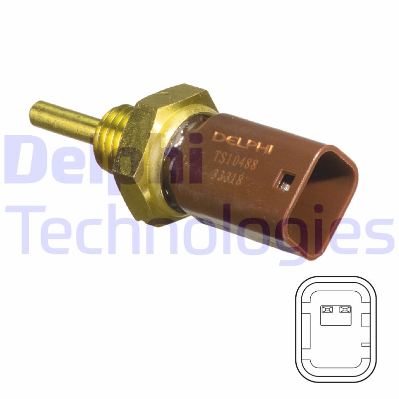 Temperatuursensor Delphi Diesel TS10488