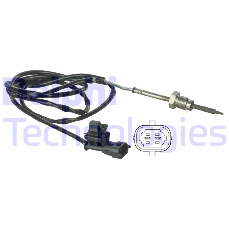 Sensor uitlaatgastemperatuur Delphi Diesel TS30024