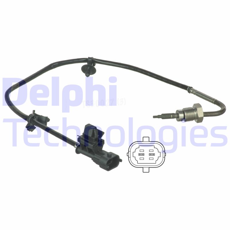 Sensor uitlaatgastemperatuur Delphi Diesel TS30027