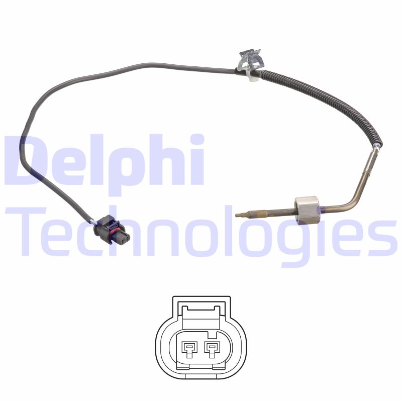 Sensor uitlaatgastemperatuur Delphi Diesel TS30101