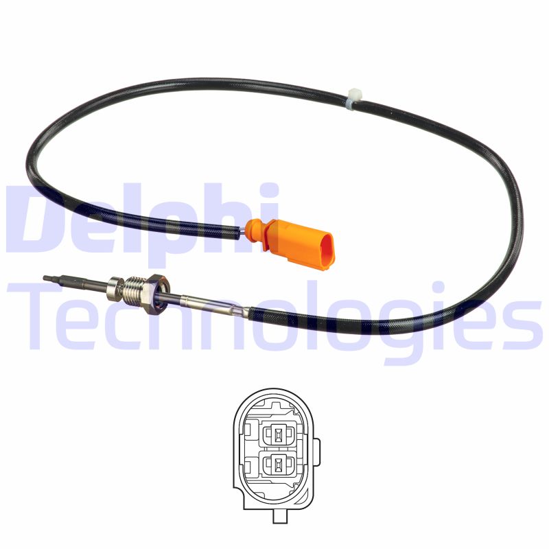 Sensor uitlaatgastemperatuur Delphi Diesel TS30139