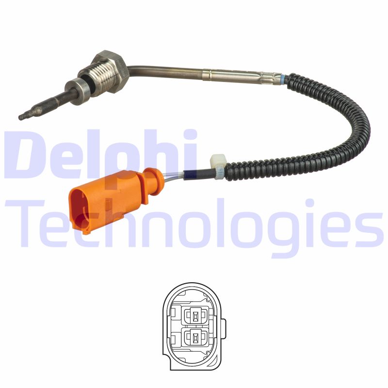 Sensor uitlaatgastemperatuur Delphi Diesel TS30146