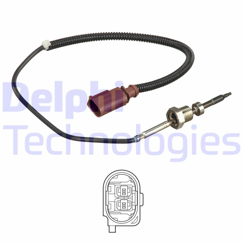 Sensor uitlaatgastemperatuur Delphi Diesel TS30147