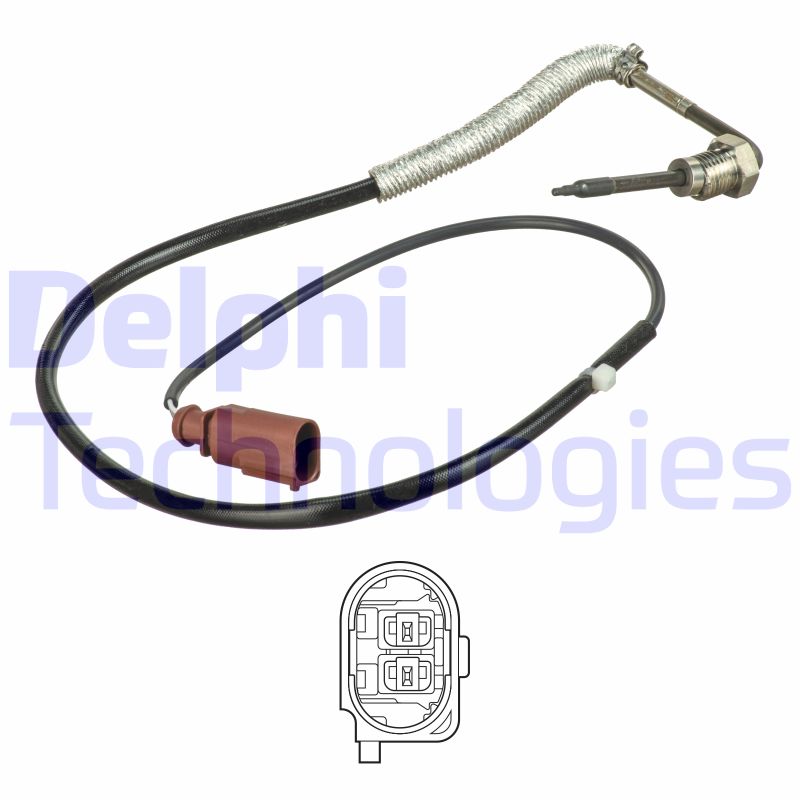 Sensor uitlaatgastemperatuur Delphi Diesel TS30152