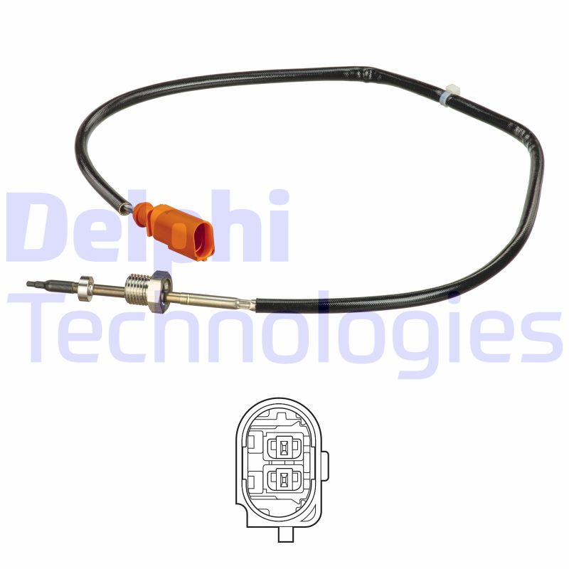 Sensor uitlaatgastemperatuur Delphi Diesel TS30164