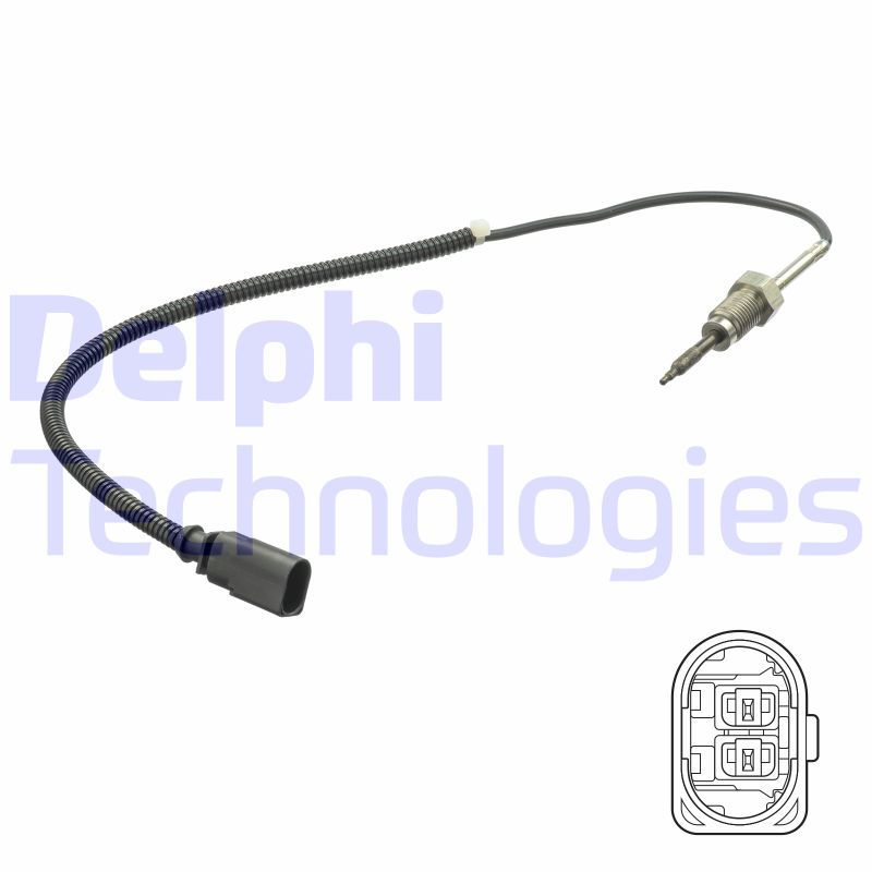 Sensor uitlaatgastemperatuur Delphi Diesel TS30172