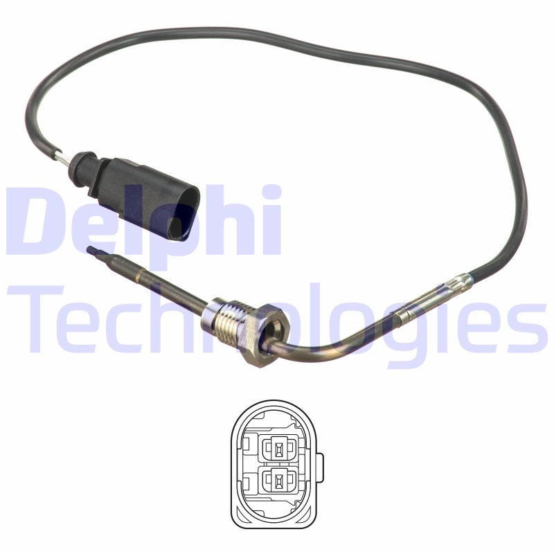 Sensor uitlaatgastemperatuur Delphi Diesel TS30178