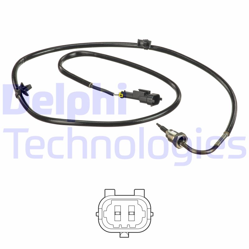 Sensor uitlaatgastemperatuur Delphi Diesel TS30179