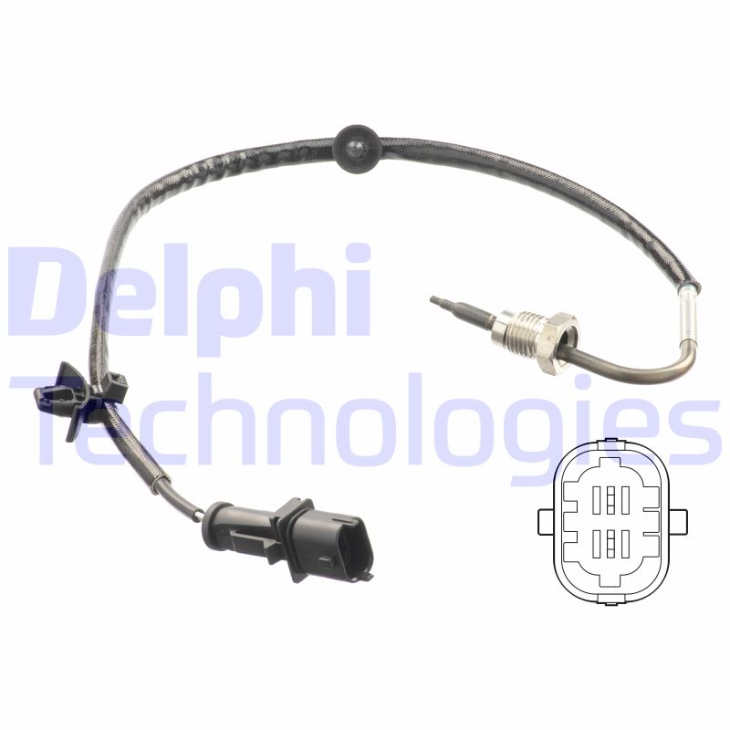 Sensor uitlaatgastemperatuur Delphi Diesel TS30182