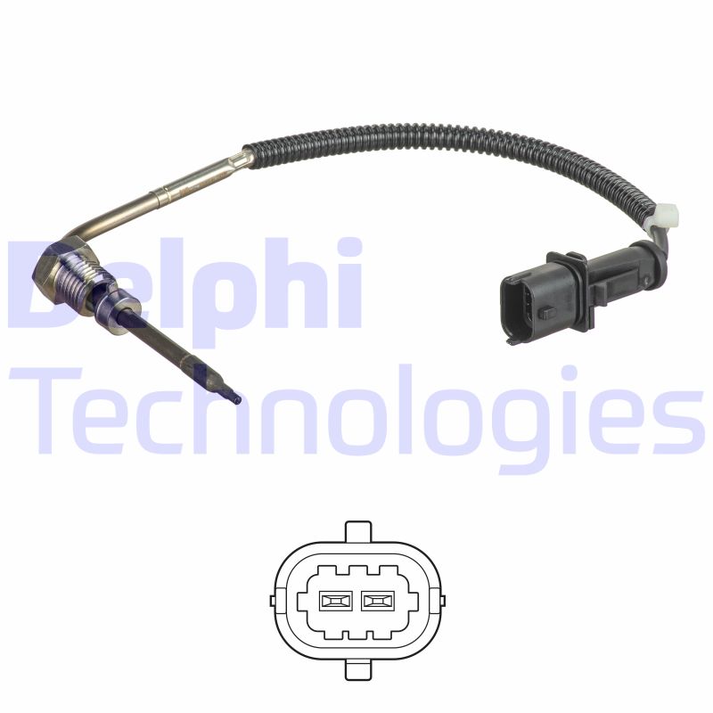 Sensor uitlaatgastemperatuur Delphi Diesel TS30186