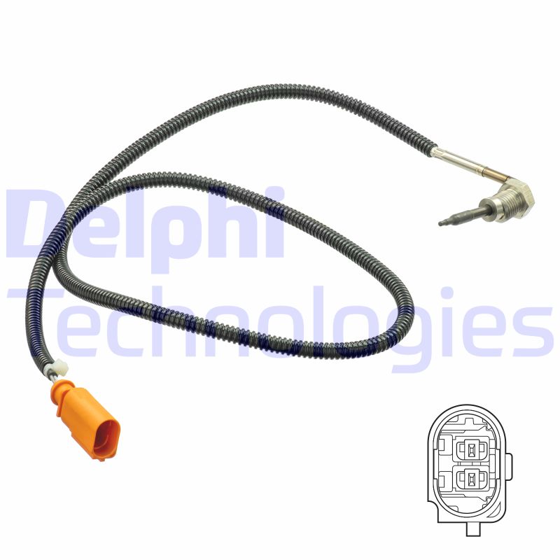 Sensor uitlaatgastemperatuur Delphi Diesel TS30196