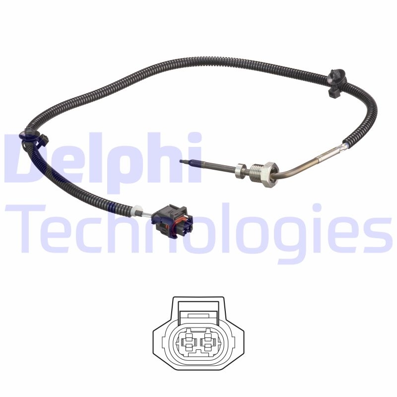 Sensor uitlaatgastemperatuur Delphi Diesel TS30197