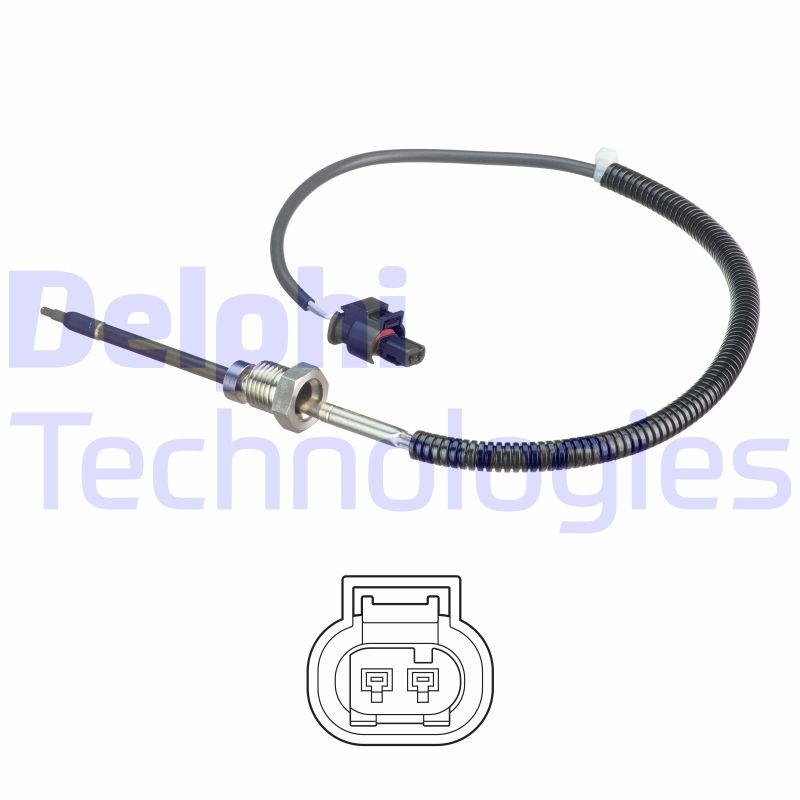 Sensor uitlaatgastemperatuur Delphi Diesel TS30220