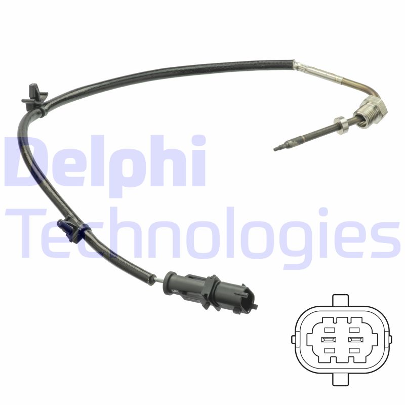 Sensor uitlaatgastemperatuur Delphi Diesel TS30233