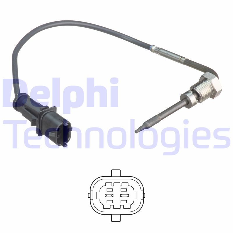 Sensor uitlaatgastemperatuur Delphi Diesel TS30239