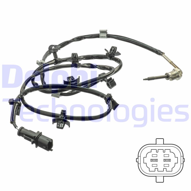 Sensor uitlaatgastemperatuur Delphi Diesel TS30244