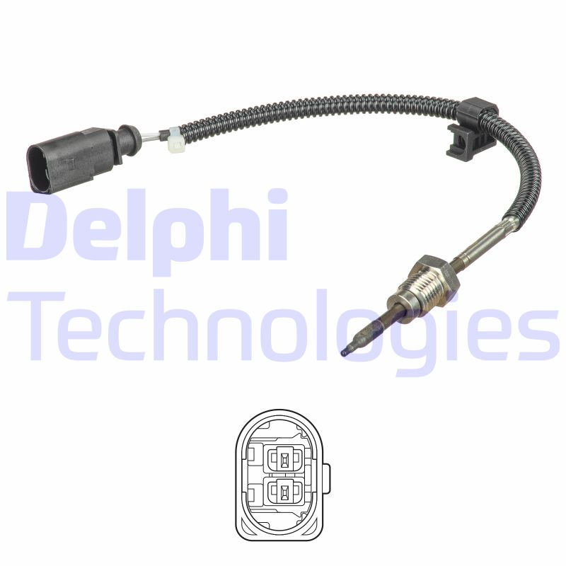 Sensor uitlaatgastemperatuur Delphi Diesel TS30258