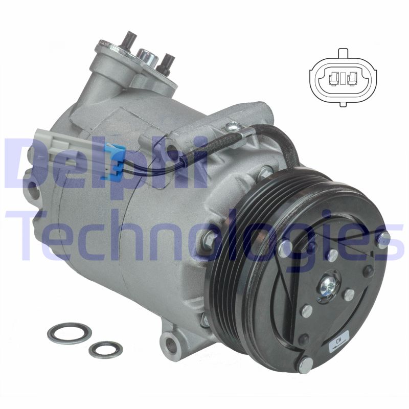 Delphi Diesel Airco compressor TSP0155142