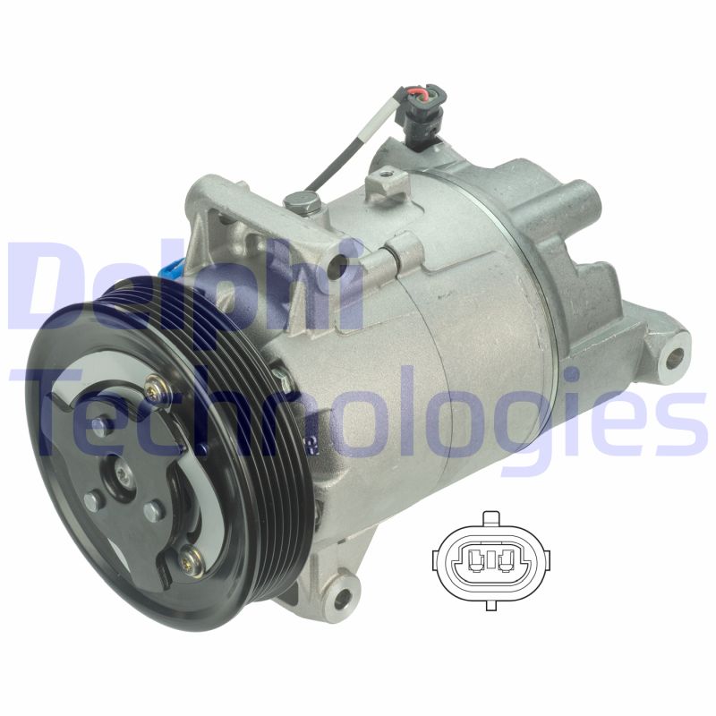 Delphi Diesel Airco compressor TSP0155948