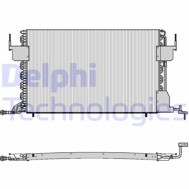 Airco condensor Delphi Diesel TSP0225021