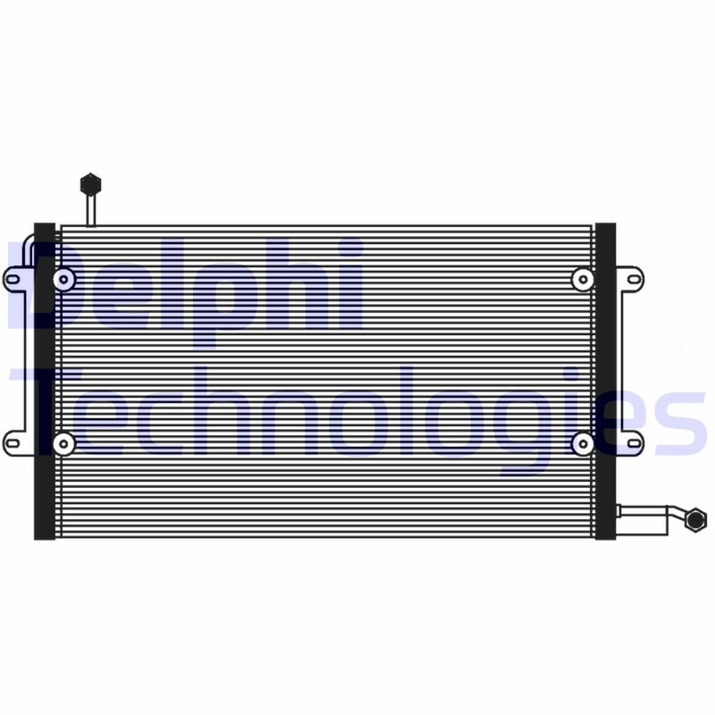 Airco condensor Delphi Diesel TSP0225072