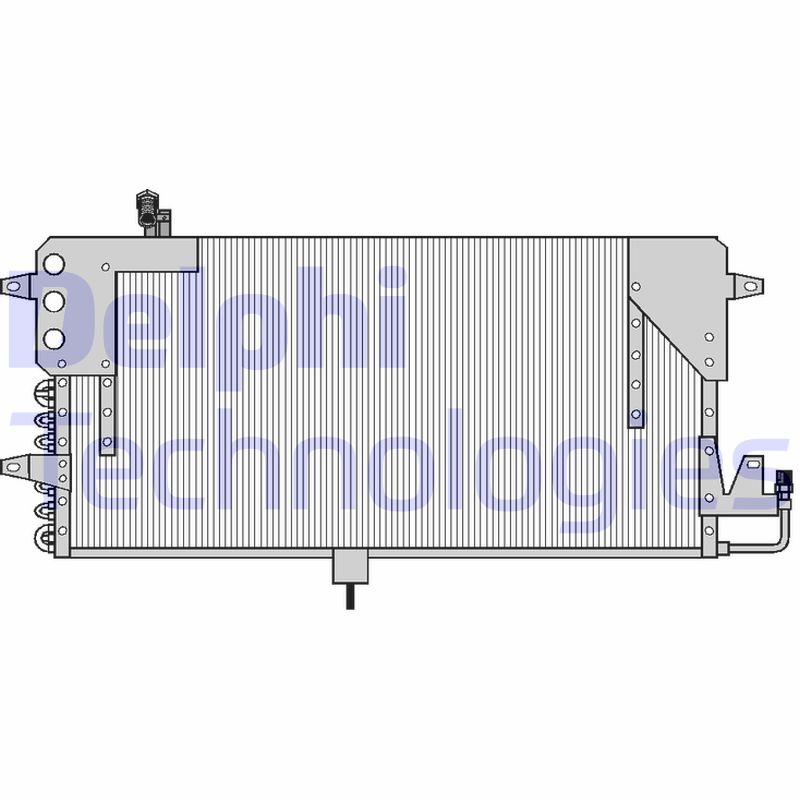 Airco condensor Delphi Diesel TSP0225073