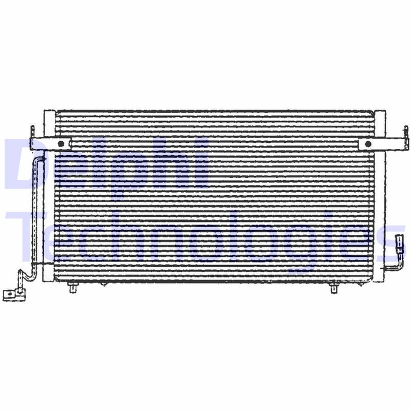 Airco condensor Delphi Diesel TSP0225117