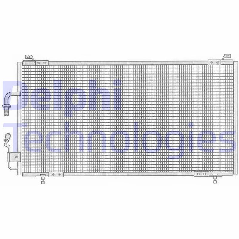 Airco condensor Delphi Diesel TSP0225130