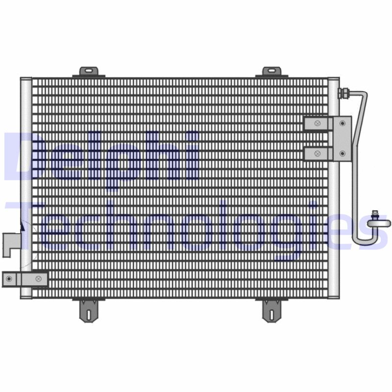 Airco condensor Delphi Diesel TSP0225131