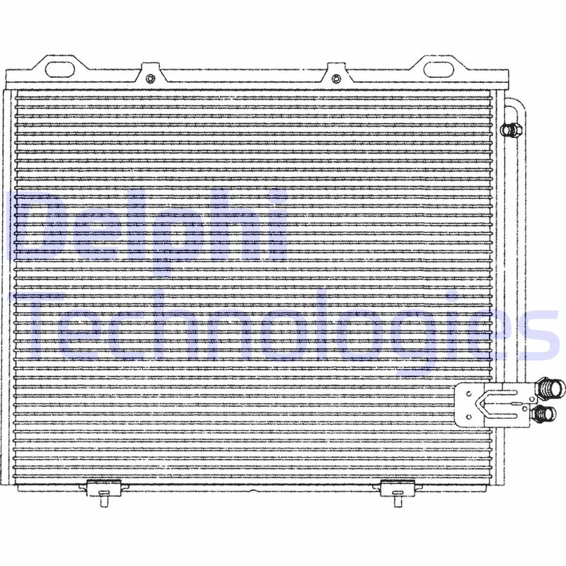 Airco condensor Delphi Diesel TSP0225194