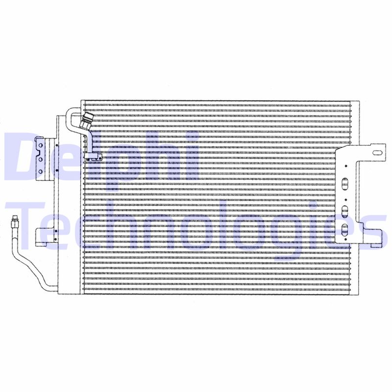 Airco condensor Delphi Diesel TSP0225210