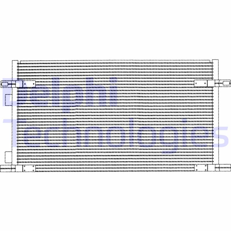 Airco condensor Delphi Diesel TSP0225212