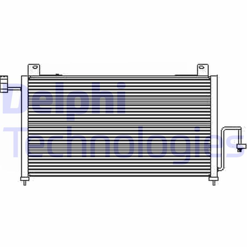 Airco condensor Delphi Diesel TSP0225428