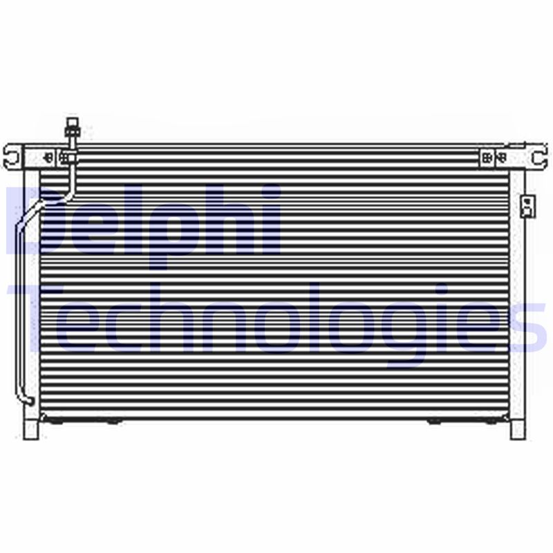 Airco condensor Delphi Diesel TSP0225440