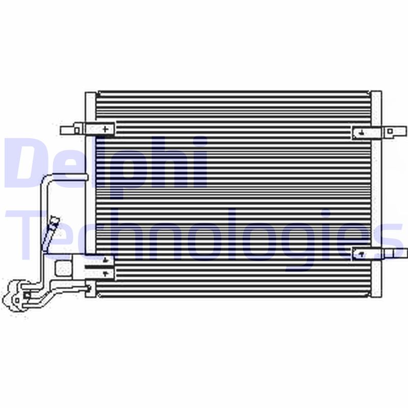 Airco condensor Delphi Diesel TSP0225453