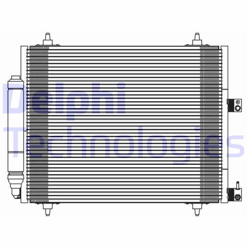 Airco condensor Delphi Diesel TSP0225595