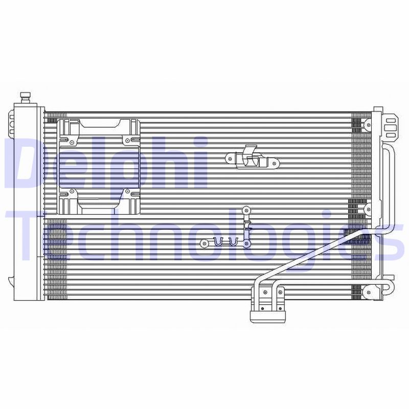 Airco condensor Delphi Diesel TSP0225610