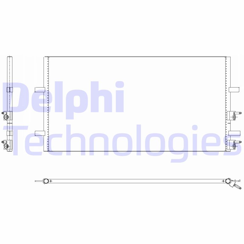 Airco condensor Delphi Diesel TSP0225640