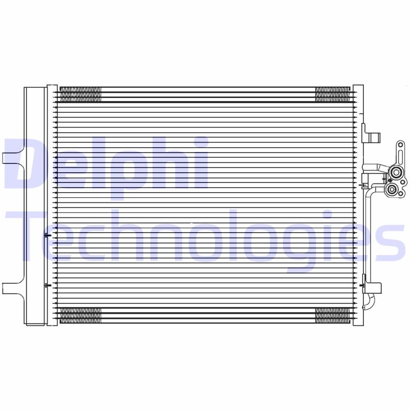 Airco condensor Delphi Diesel TSP0225689