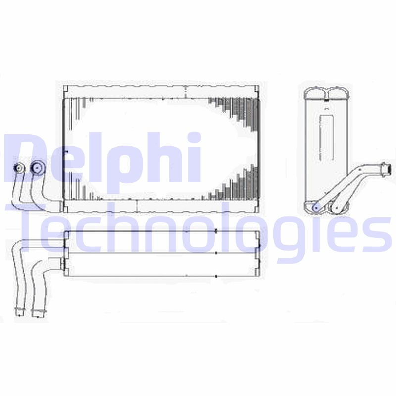 Airco verdamper Delphi Diesel TSP0525182