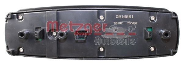 Metzger Raambedieningsschakelaar 0916681